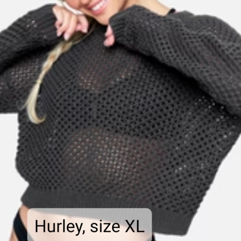 Hurley Women's Gray Sweater